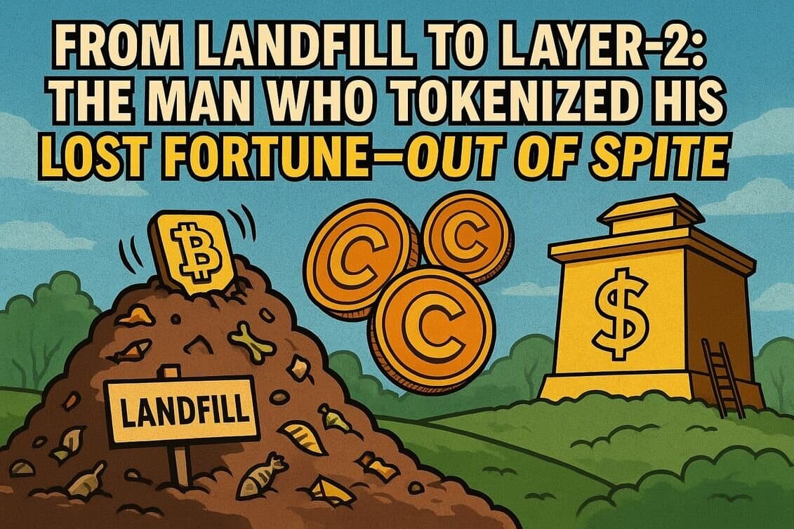 He Lost a $923M Fortune in a Dump, Now He's Dumping a Coin on Us