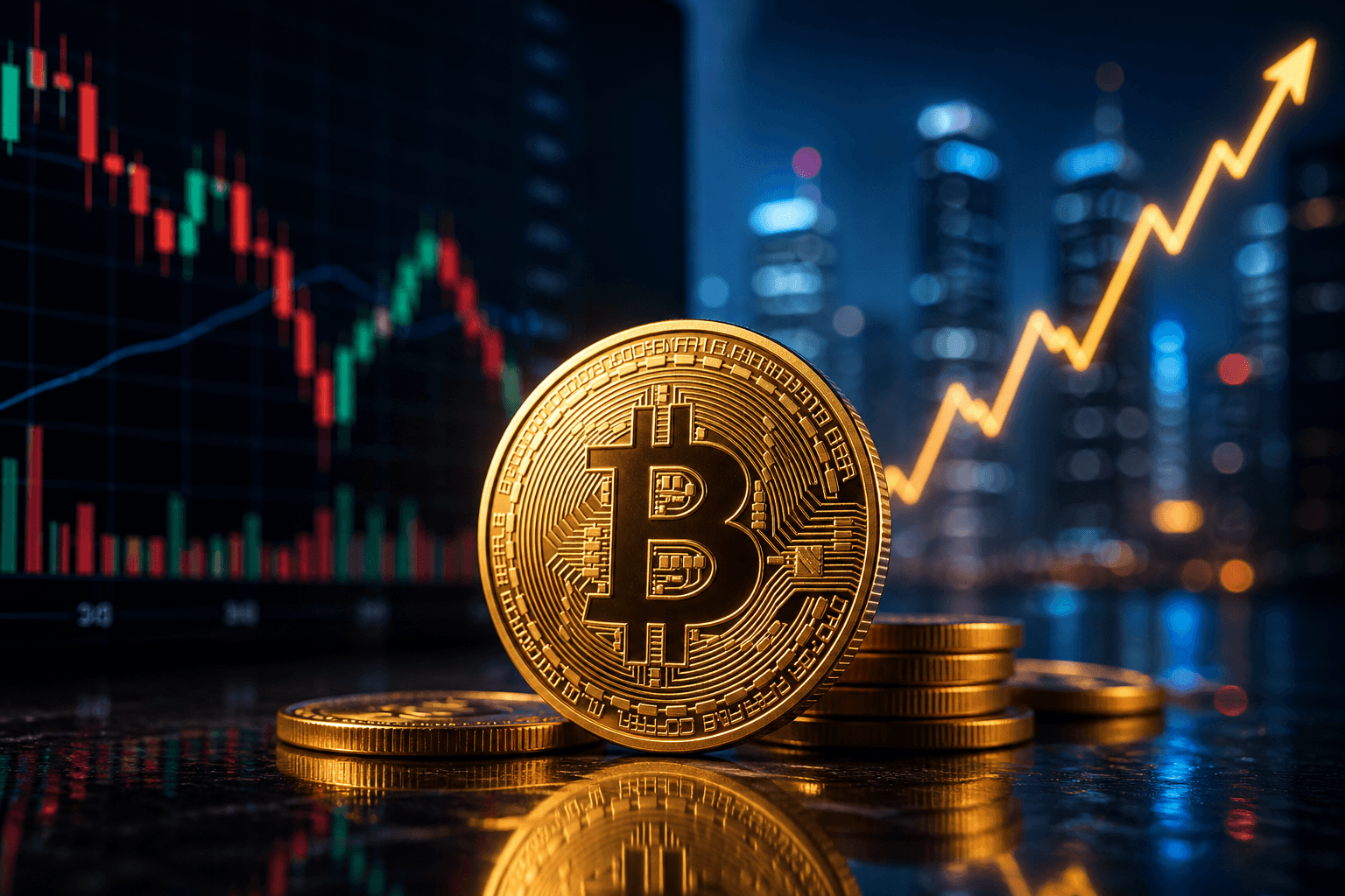 Bitcoin Holds Near $77,144 as ETF Flows Turn Volatile, Not Directional