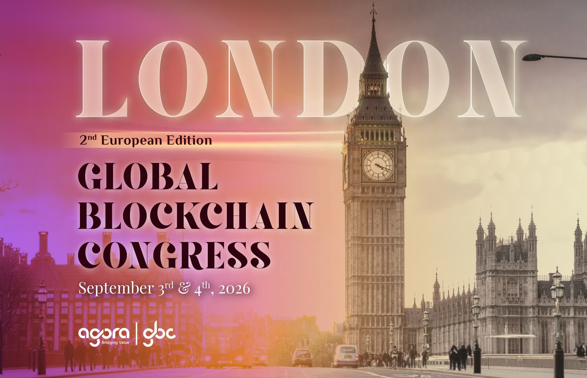The 2nd European Global Blockchain Congress Returns to London as a Premier Investment-Focused Web3 Event