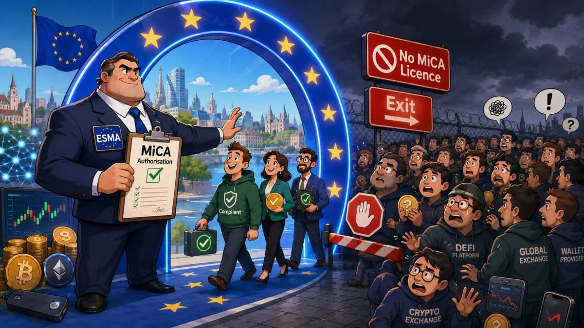 ESMA Tells Unauthorized Crypto Firms to Exit EU Market