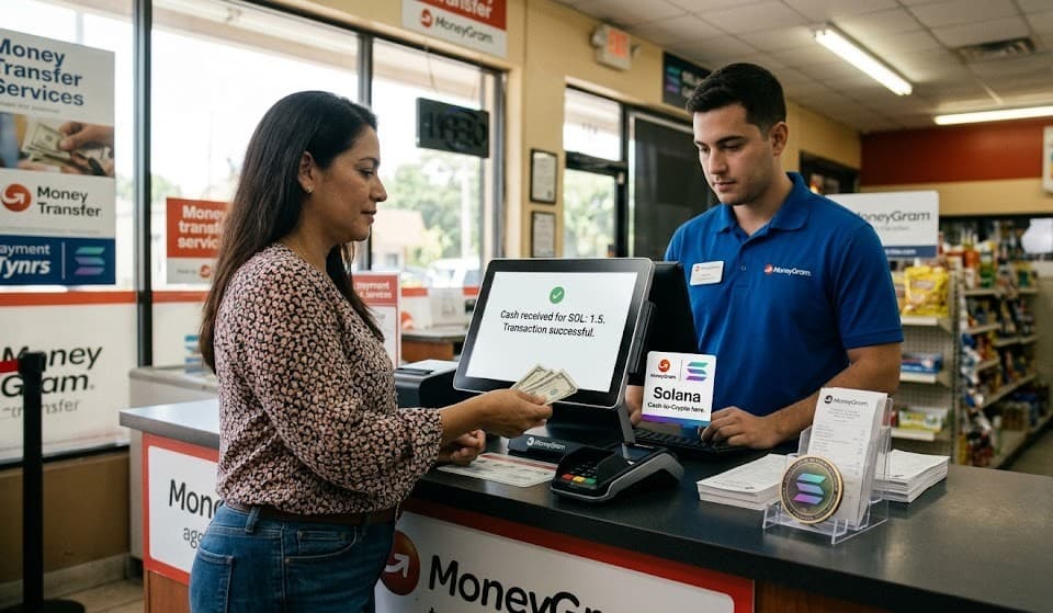 MoneyGram Takes Its Cash-to-Crypto Network to Solana