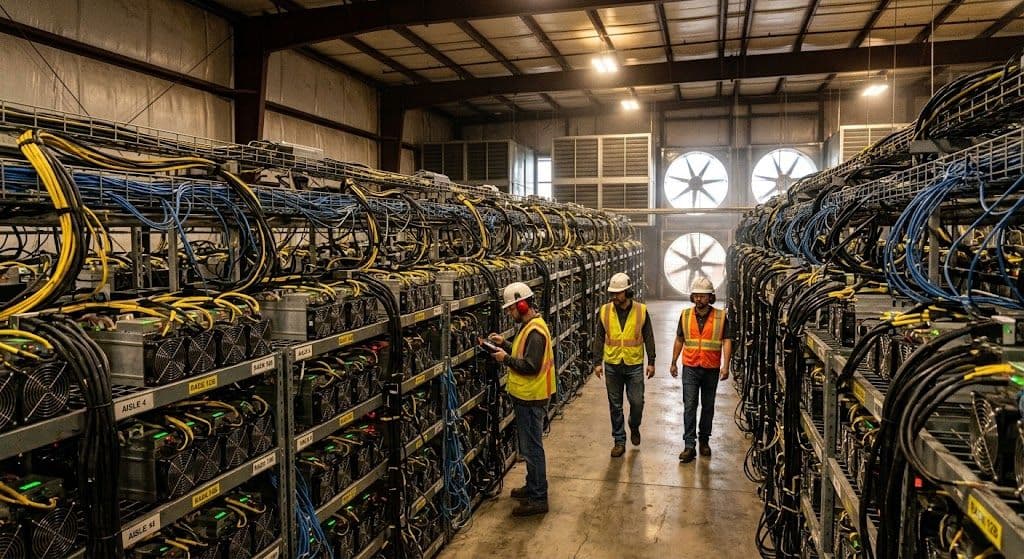 البنية التحتية بين تعدين البيتكوين والذكاء الاصطناعي