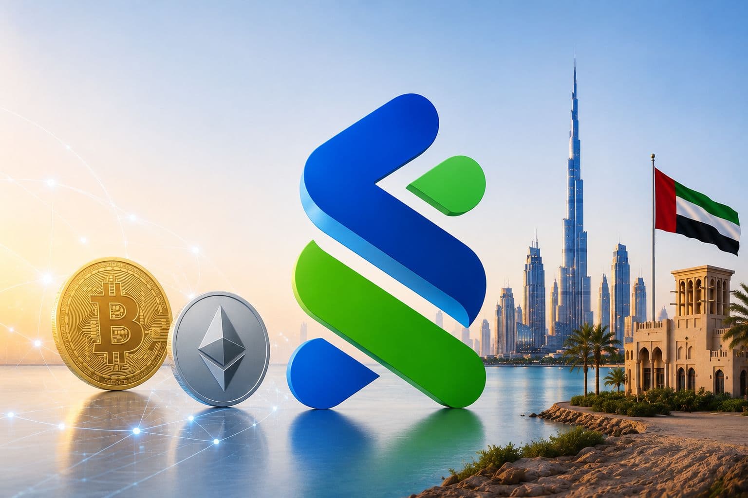 الإمارات تستقبل تداول البيتكوين والإيثيريوم للمؤسسات عبر ستاندرد تشارترد