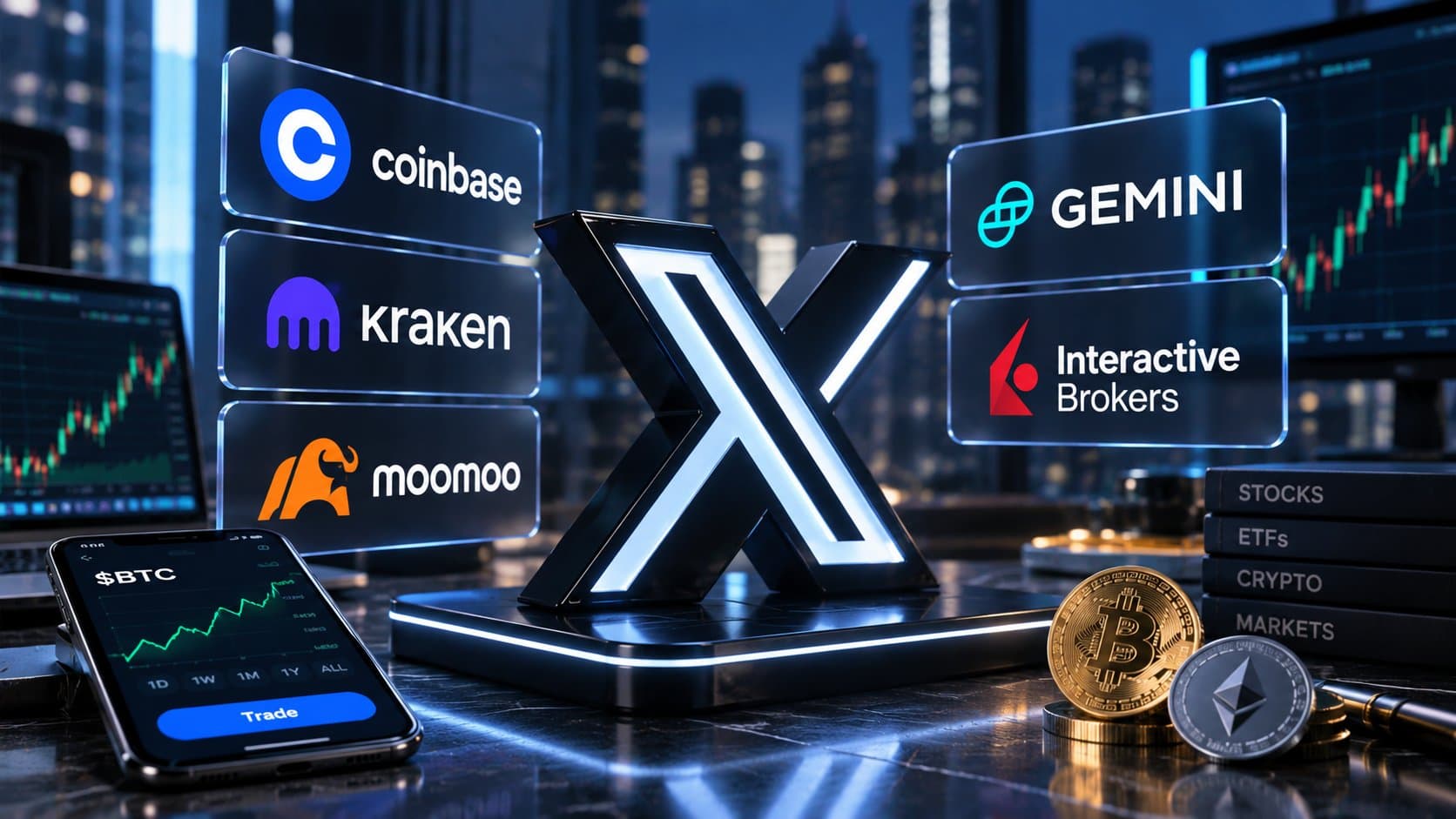 X Bridges Social Media and Crypto Trading With New Cashtags