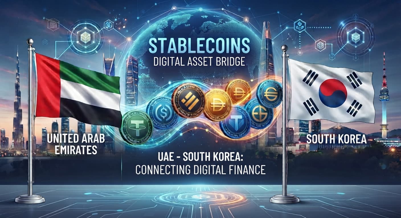Abu Dhabi and South Korea Forge New Financial Links Around Digital Assets and Stablecoins