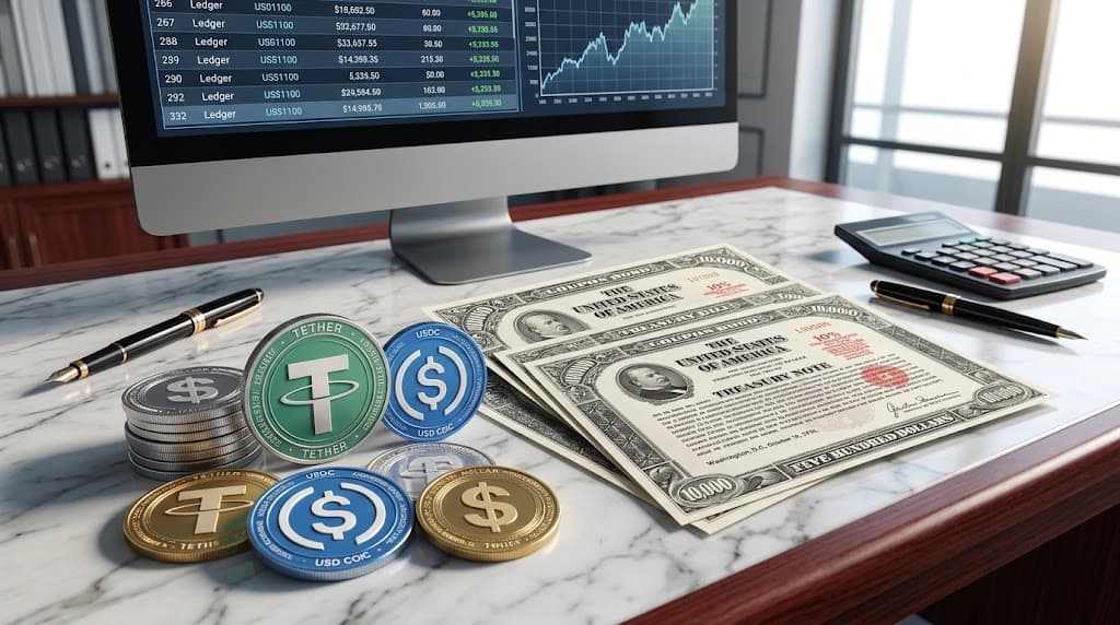 واشنطن تدرس تعزيز العملات المستقرة عالمياً مع اقتراب حيازات الخزانة من 200 مليار دولار