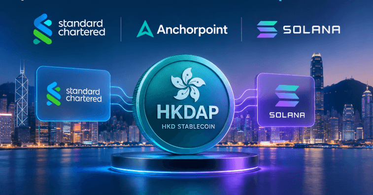 "أنكوربوينت" تتعاون مع سولانا لتوسيع انتشار عملة HKDAP المستقرة