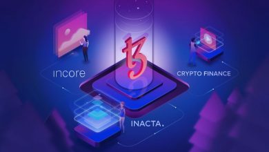Crypto Finance, incorebank, inacta choose teezos blockchain