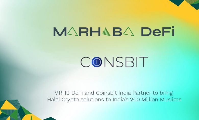 Marhaba DeFi and CoinsBit India crypto exchange partner