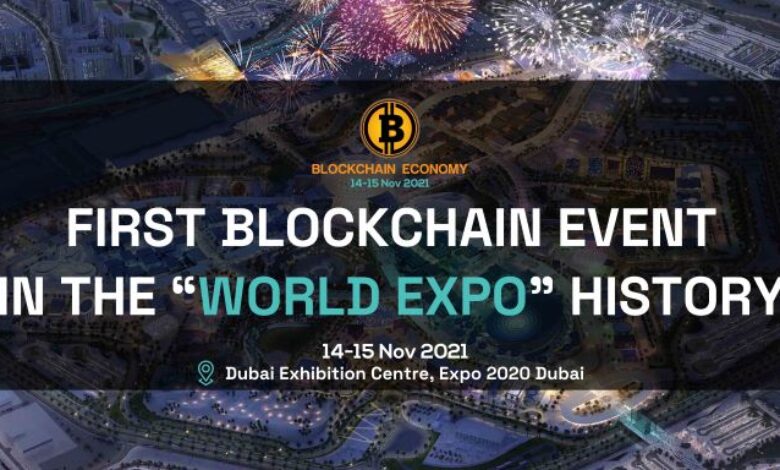 Blockchain Economy Expo 2020 event the first in the history of World Expo events