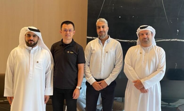 Binance CEO CZ meets with Head of virtual crimes division at Dubai police
