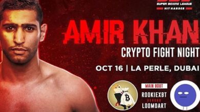 Amir Khan launches crypto Fight night in Dubai UAE