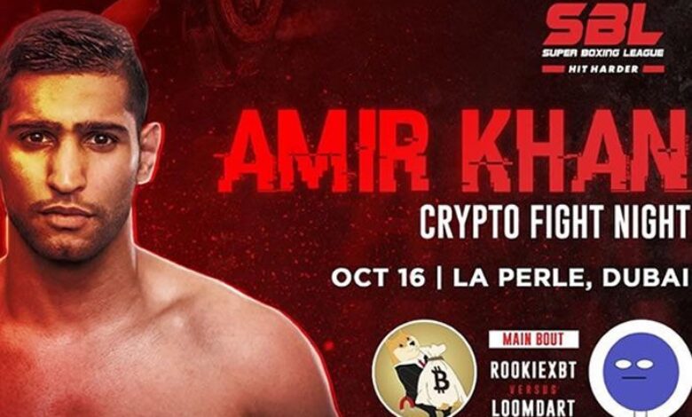Amir Khan launches crypto Fight night in Dubai UAE