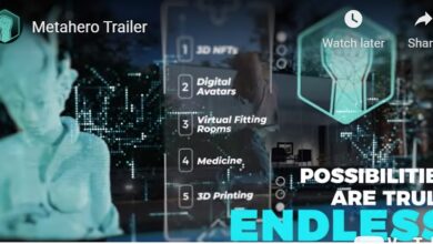 3D Printed NFT from Metahero showcase at Future Blockchain Summit