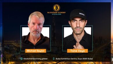 Michael Saylor and ToneVays to speak at Blockchain economy Expo in Dubai UAE