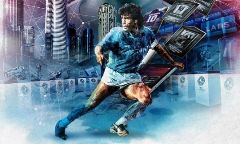 UAE Exsports pre launches Maradona NFTs with UAE CV Labs