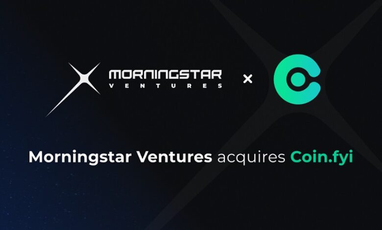 UAE MorningStar ventures acquires portfolio manager coinfyi