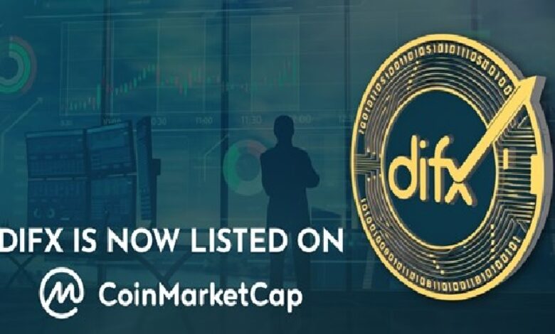 DIFX crypto exchange DIFX Token soars on CoinMarketCap