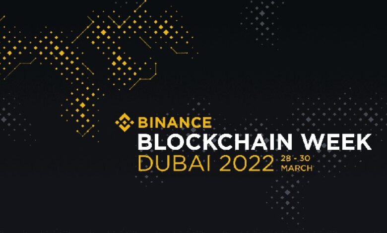 Binance crypto exchange announces launches Blockchain week in UAE