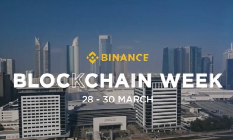 Binance Blockchain Week Dubai to host 80 top blockchain speakers from around the globe