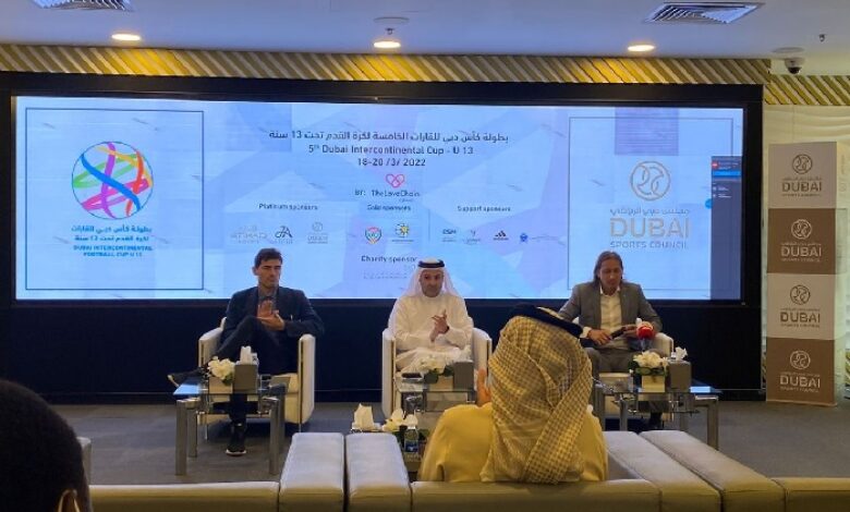 Blockchain Social media platform Lovechain sponsors football in Dubai UAE
