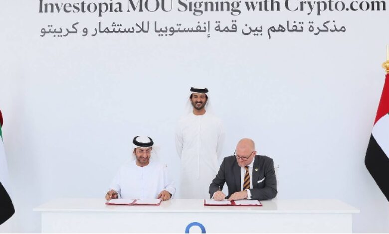 UAE Investopia Summit partners with Crypto.com crypto exchange