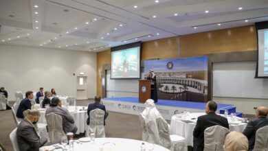 ندوة البلوكتشين في جامعة دبي( صورة عن وام)