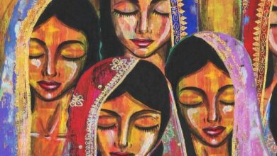 لينا الأيوبي أول فنانة تشكيلية من البحرين تدخل مجال الأصول الغير قابلة للاستبدال