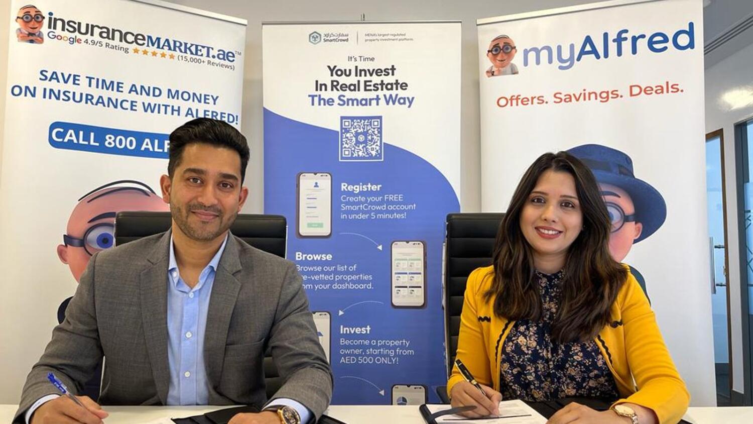 Partnership between smartcrowd’ and InsuranceMarket.ae – UNLOCK Blockchain