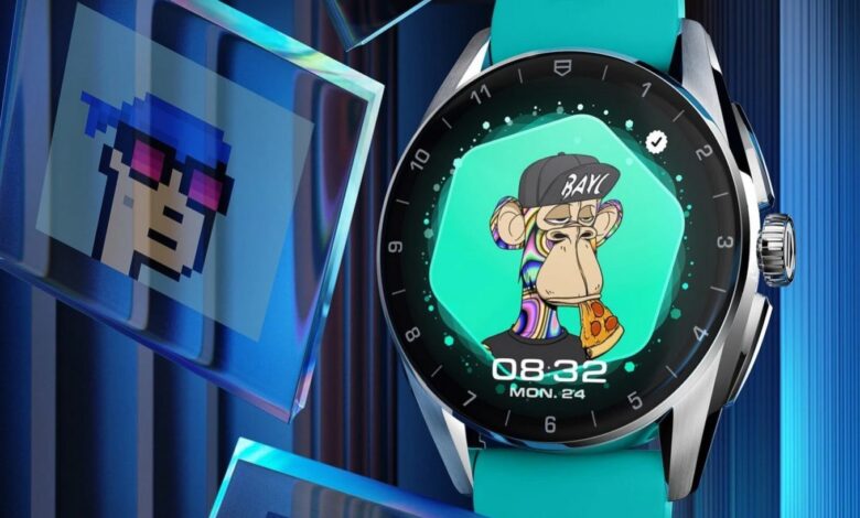 TAG Heuer للساعات الفاخرة تدعم مجال الأصول غير القابلة للإستبدال
