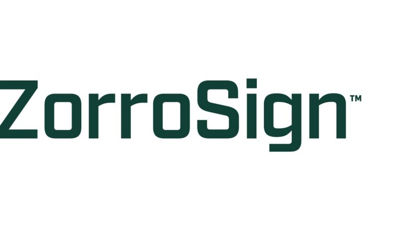 ZorroSign Announces Progressive Plans for Its Next-Gen Solutions