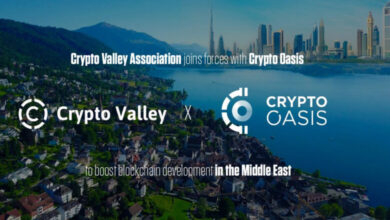 شراكة بين Crypto Valley و Crypto Oasis لتطوير البلوكتشين في الشرق الأوسط
