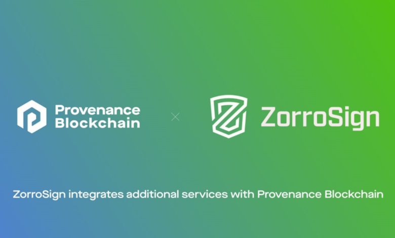 blockchain news zorrosign