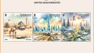 الذكاء الإصطناعي يرسم أولى الطوابع البريدية في الإمارات