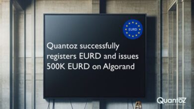 "كوانتوز" تسجّل ممثل EURD الرقمي وتصدر 500 ألف منه على "ألغوراند"
