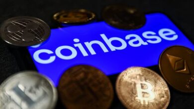 "كوين بيس" تتراجع بنسبة 10٪ مع تعثر أسهم العملات الرقمية