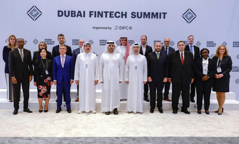 Maktoum bin Mohammed engages with global policy makers and financial industry leaders at Dubai FinTech Summit