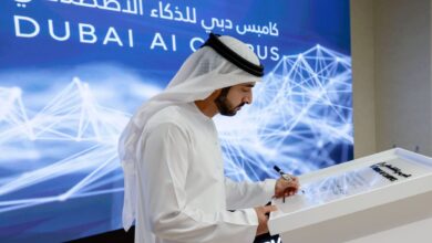 دبي تُطلق مركزًا ضخمًا للذكاء الاصطناعي باستثمارات بقيمة 300 مليون دولار