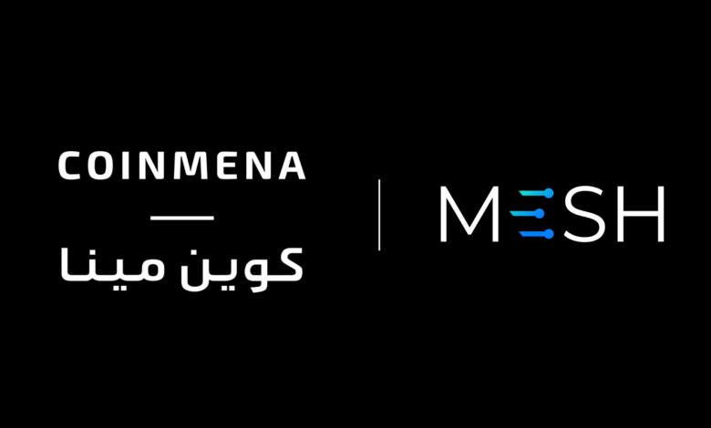 Mesh, CoinMENA, MENA region, crypto news, blockchain news, partnership, crypto onboarding