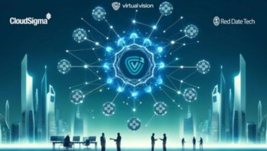 تعاون بين V2 و"كلاود سيغما" و"ريد دايت تكنولوجي" لإطلاق خدمة "Blockchain-as-a-Service"