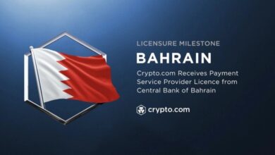 "كريبتو.كوم "تحصل على ترخيص مزود خدمات الدفع من مصرف البحرين المركزي