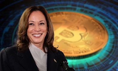 "كامالا هاريس" تدلي بأول تصريحات علنية حول العملات الرقمية
