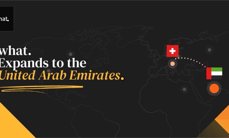 شركة "What" السويسرية الرائدة في مجال الاستشارات الرقمية تختار الإمارات لتوسيع أعمالها