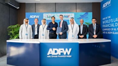First Abu Dhabi Bank (FAB) and Libre Capital signing an MoU for RWA-backed lending innovation.