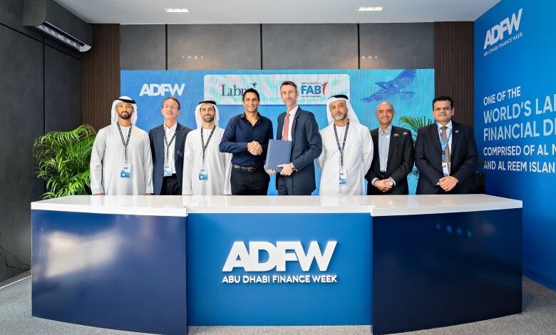 First Abu Dhabi Bank (FAB) and Libre Capital signing an MoU for RWA-backed lending innovation.