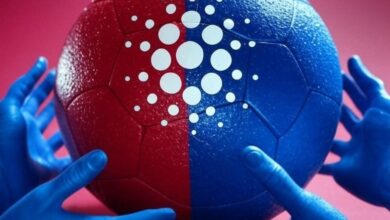 Barça and Cardano partnership model showing fan engagement, learning, and rewards on blockchain