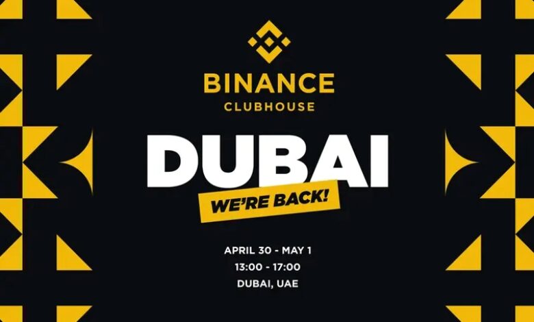 binance clubhouse, blockchain news, crypto news, token2049 Dubai 2025 UAE MENA middle east Web3 innovation