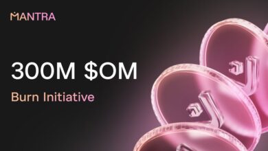 mantra burn initiative blockchain news crytpo news mantra crash OM token burn