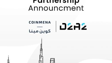 شراكة استراتيجية بين D2A2 وCoinMENA لتعزيز قطاع الكريبتو في المنطقة