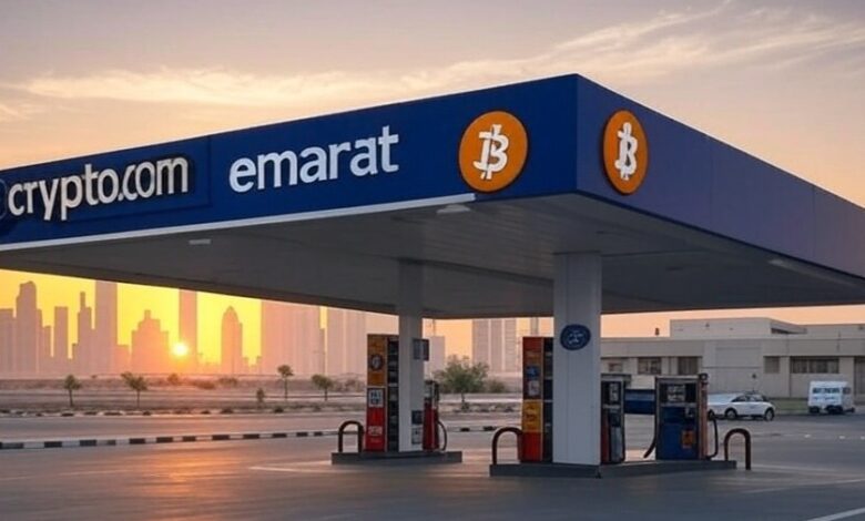 Emarat - UAE gas station - crypto.com - blockchain news - crypto payments - fuel stations - Dubai - MENA - Middle East
